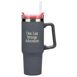 Stranger Things Trinkbecher mit Trinkhalm