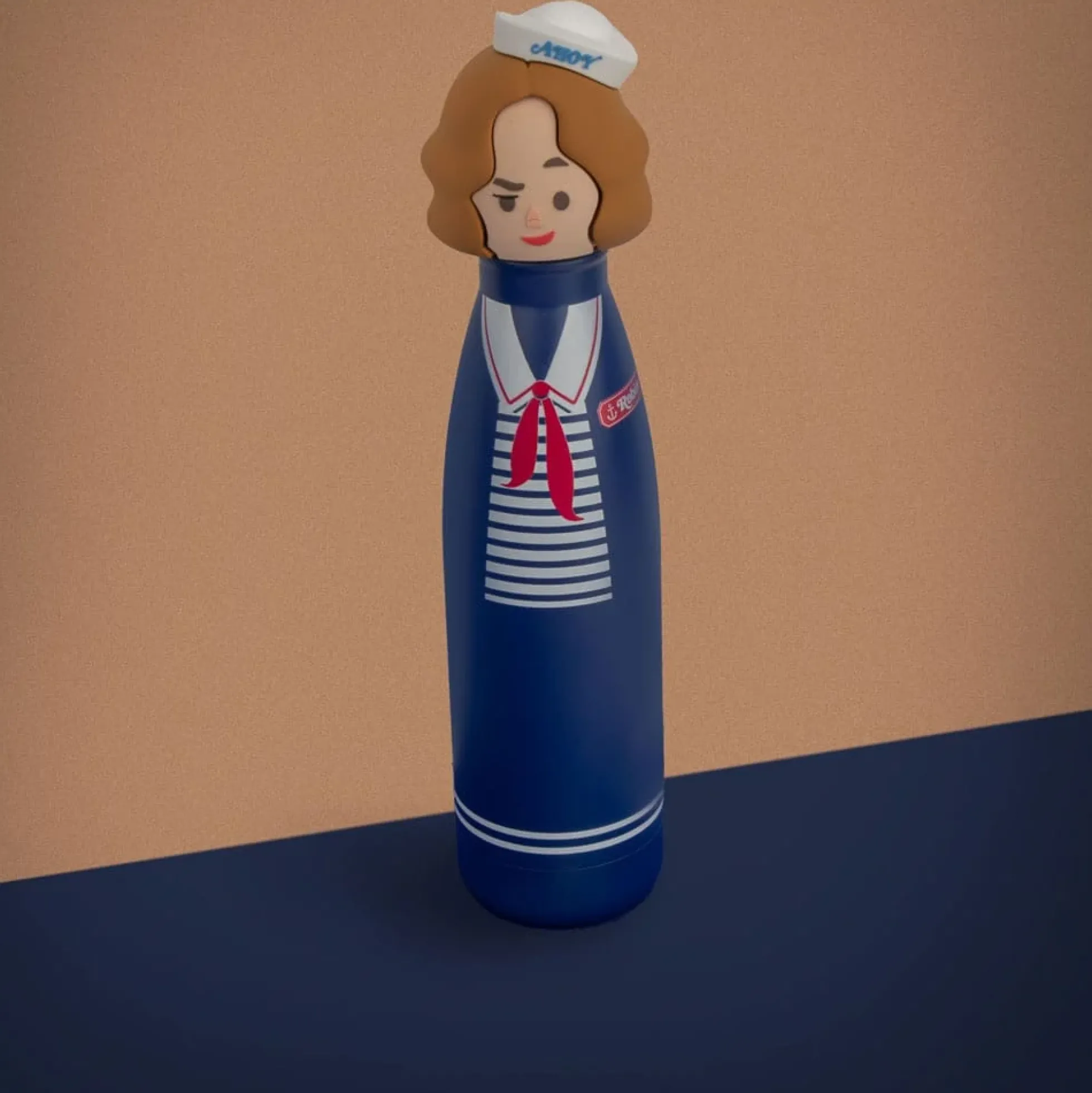 Stranger Things Trinkflasche Robin Scoops Ahoy