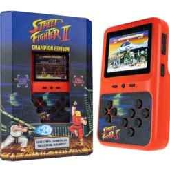 Street Fighter II Handheld - Offiziell lizenzierte Retro-Handkonsole