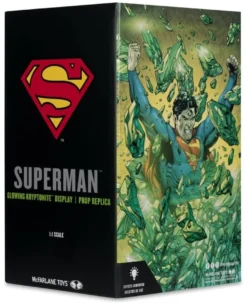 Superman Kryptonit Replik mit Leuchtfunktion