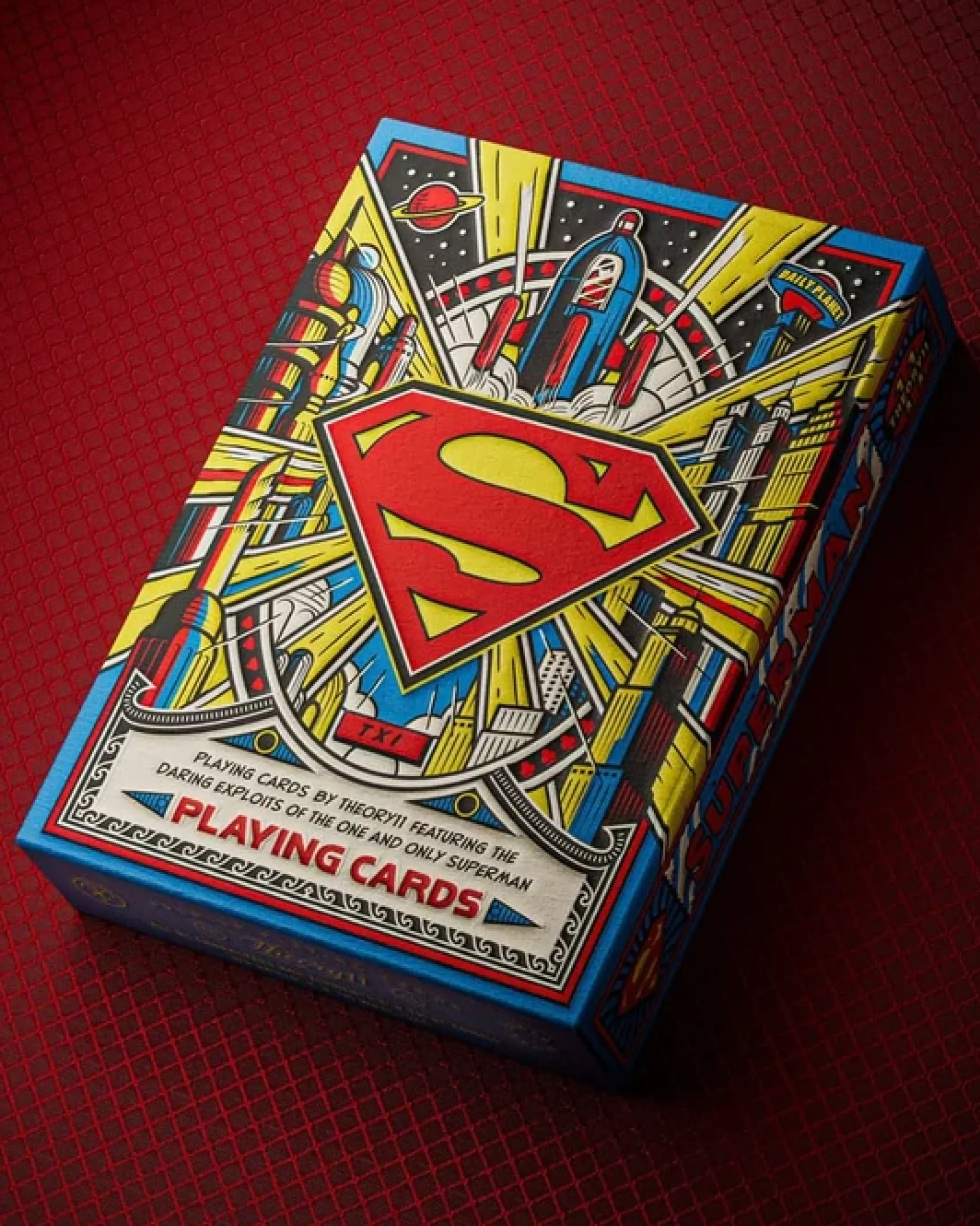 Superman Spielkarten The Man of Steel