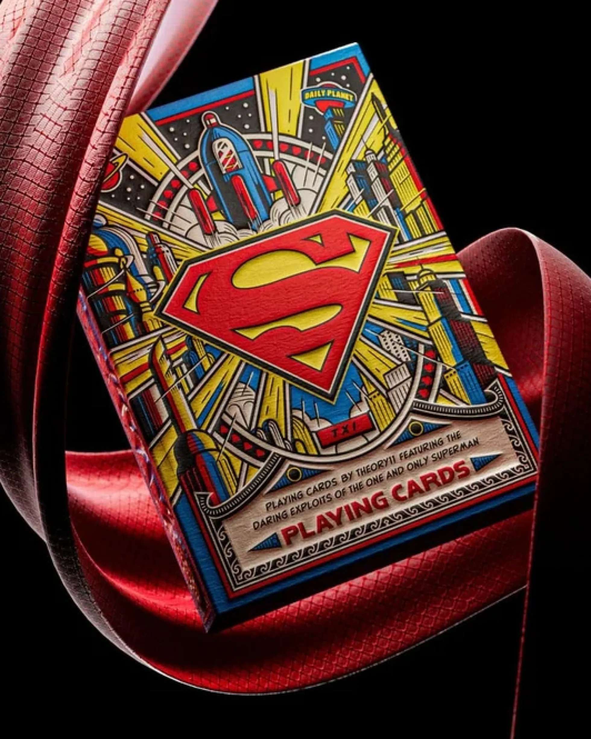 Superman Spielkarten The Man of Steel