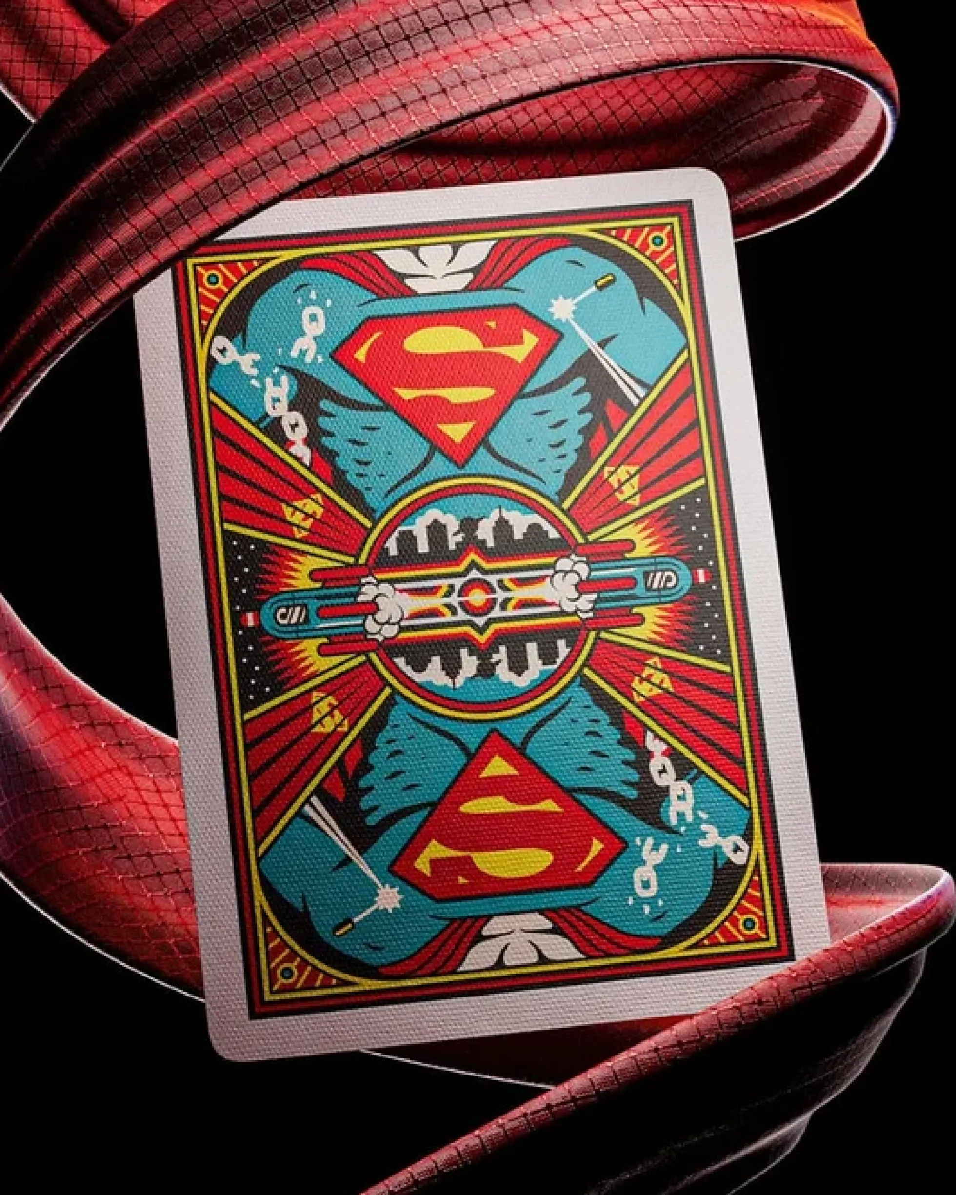 Superman Spielkarten The Man of Steel
