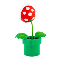 Super Mario Bewegliche Mini LED Lampe – Piranha Pflanze