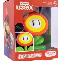 Super Mario Feuerblume Icon Licht