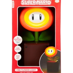 Super Mario Feuer Blume Lampe