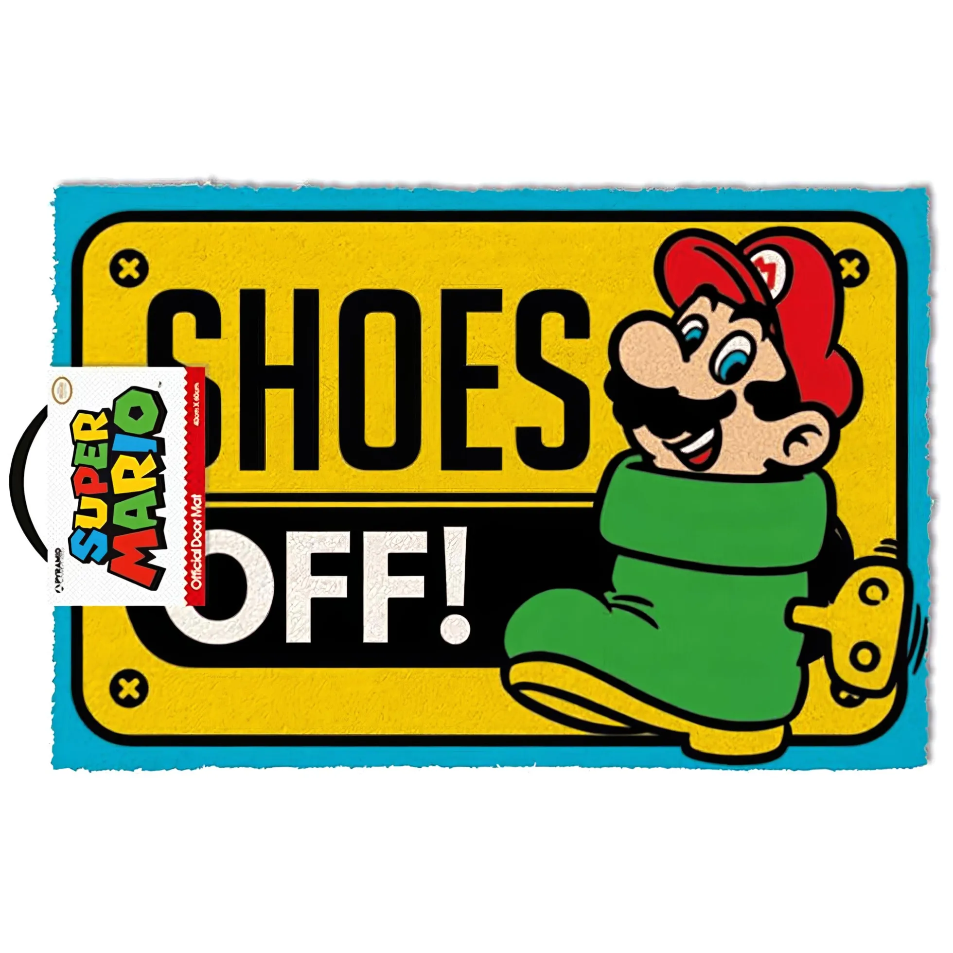 Super Mario Fußmatte Shoes Off