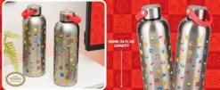 Super Mario Metall-Trinkflasche