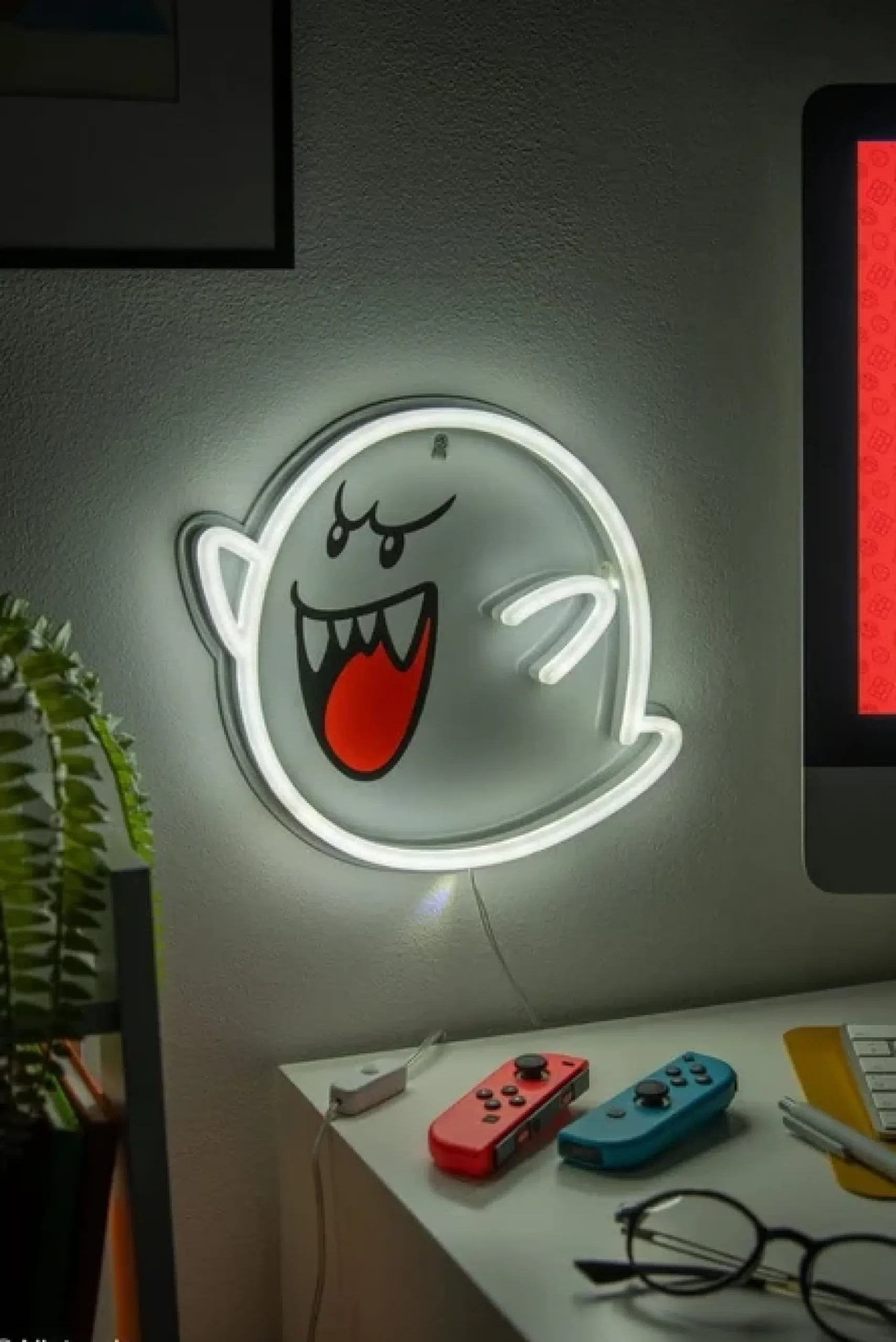 Super Mario Neon-Wandleuchte