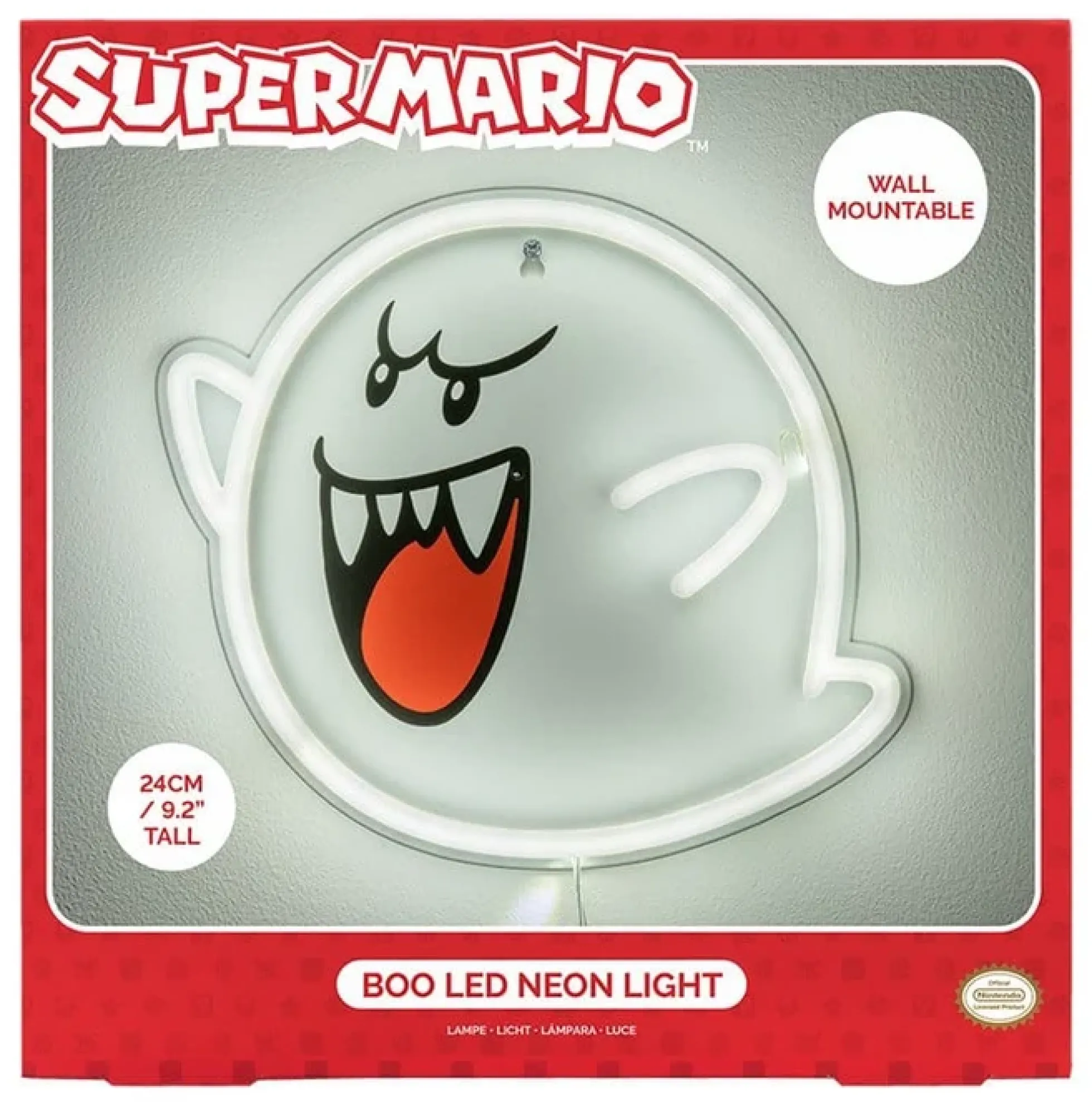 Super Mario Neon-Wandleuchte