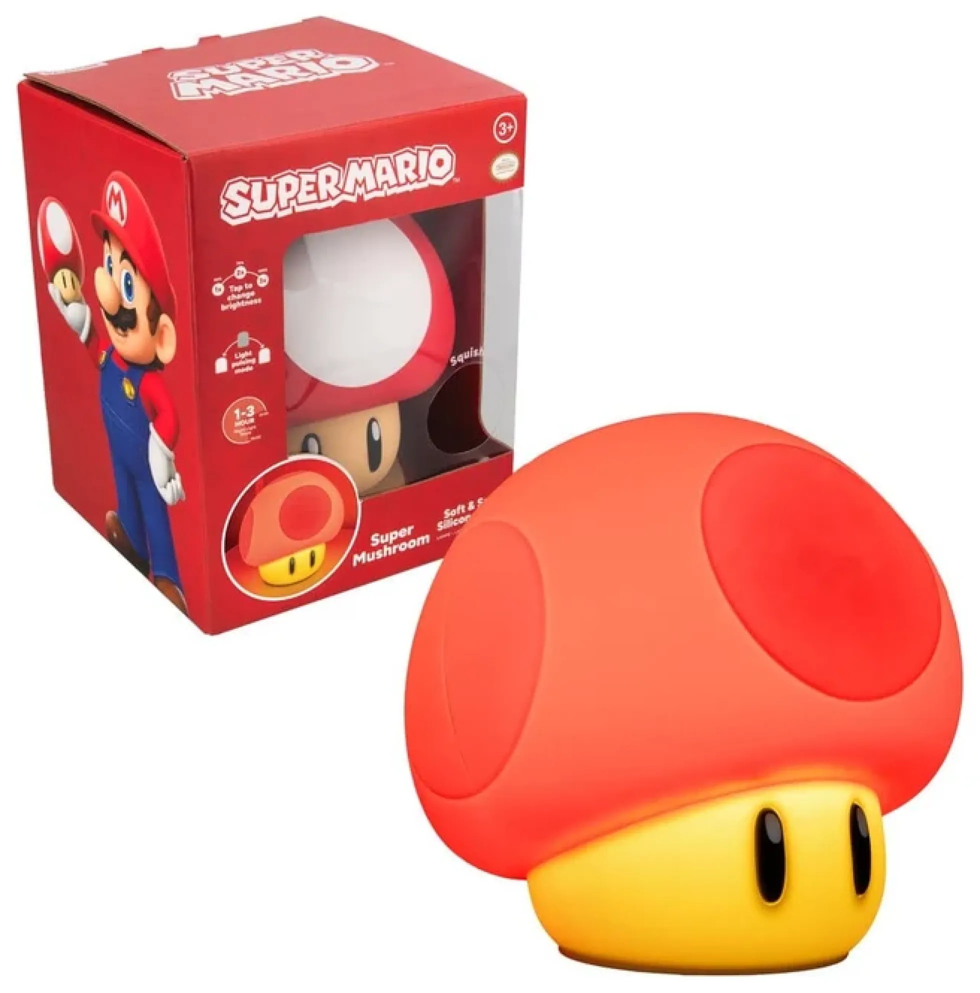 Super Mario Superpilz Silikon-Leuchte