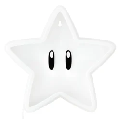 Super Mario Super Stern Neon Wandbeleuchtung