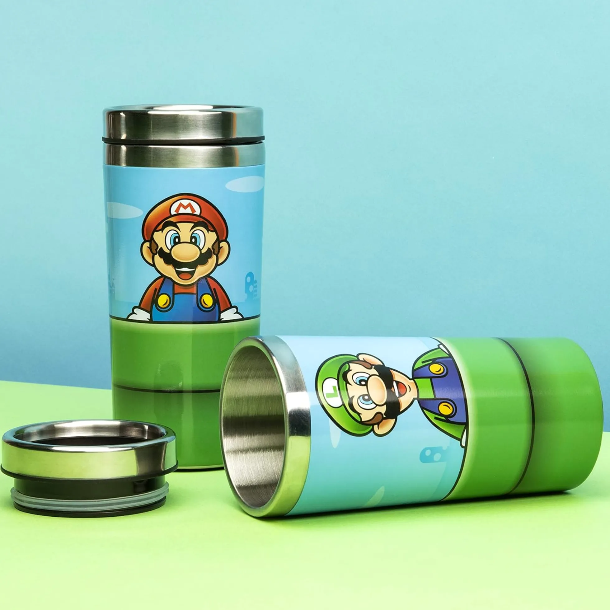 Super Mario Warpröhre Reisebecher