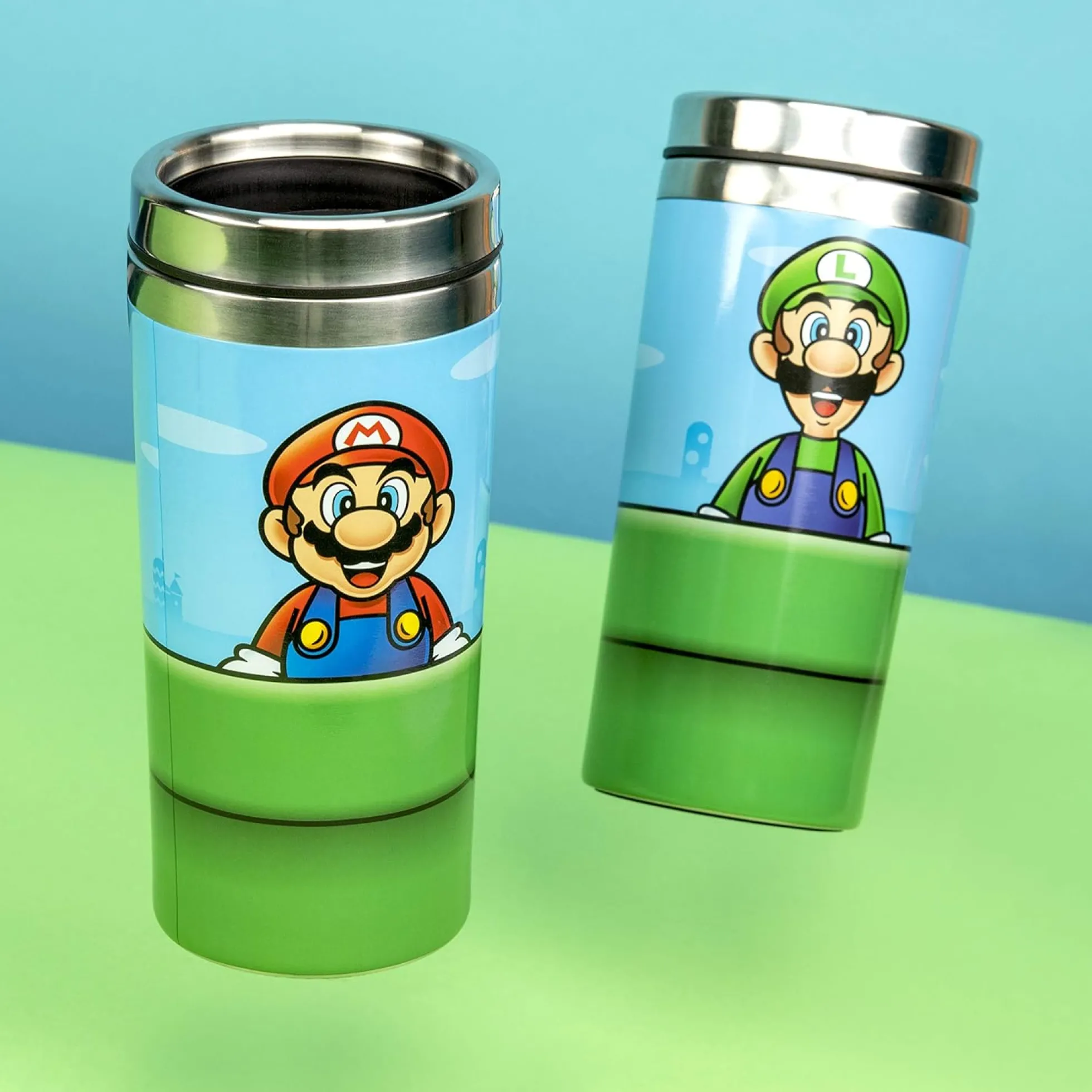 Super Mario Warpröhre Reisebecher