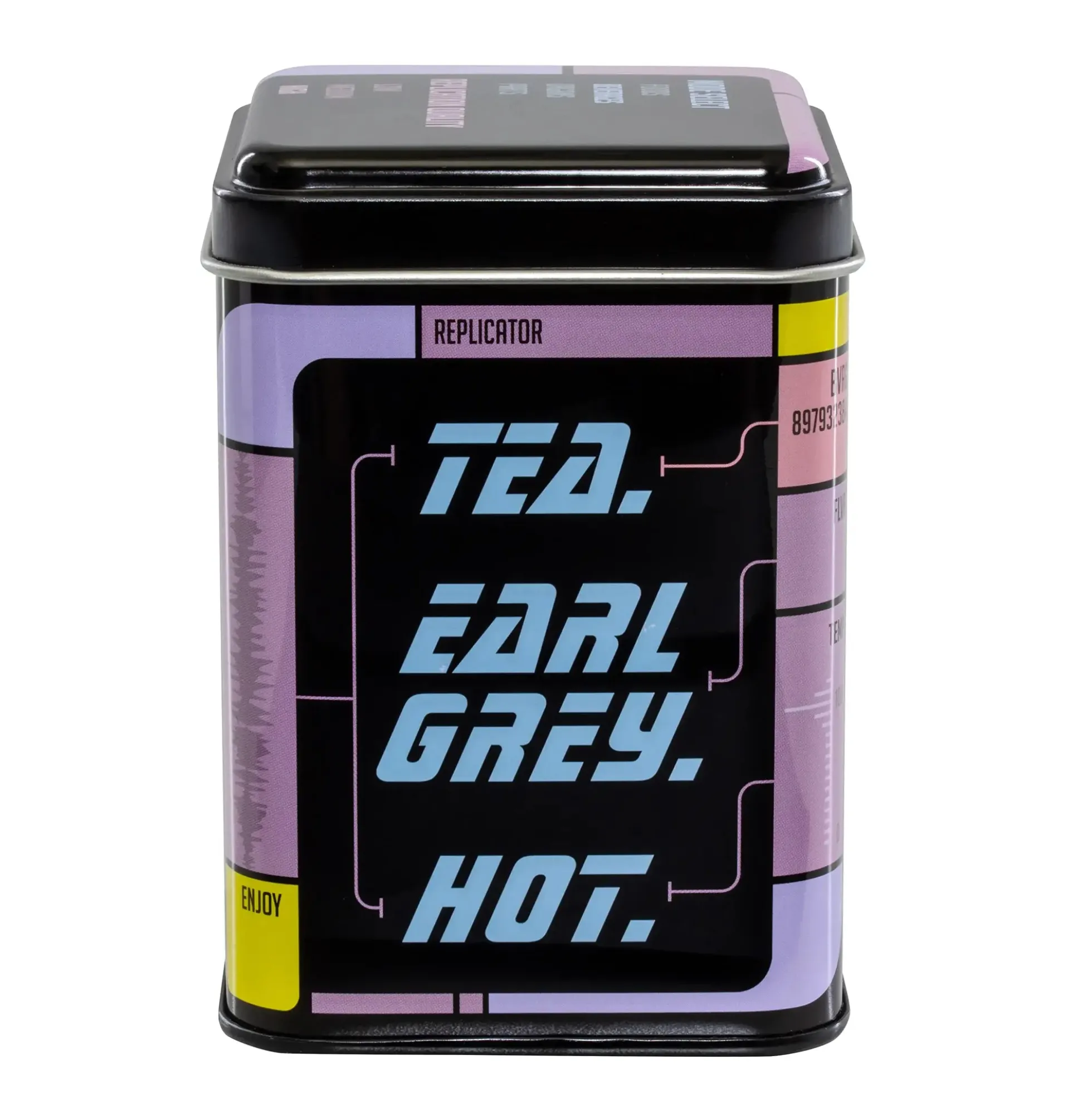 Teedose "Tea. Earl Grey. Hot."
