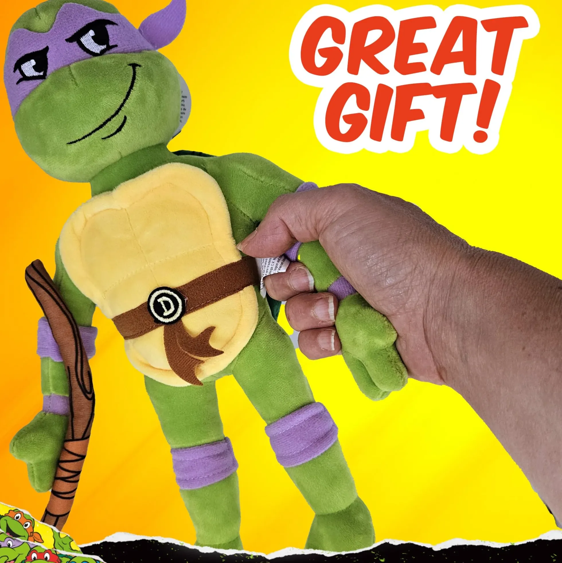 Teenage Mutant Ninja Turtles Plüschfigur Donatello
