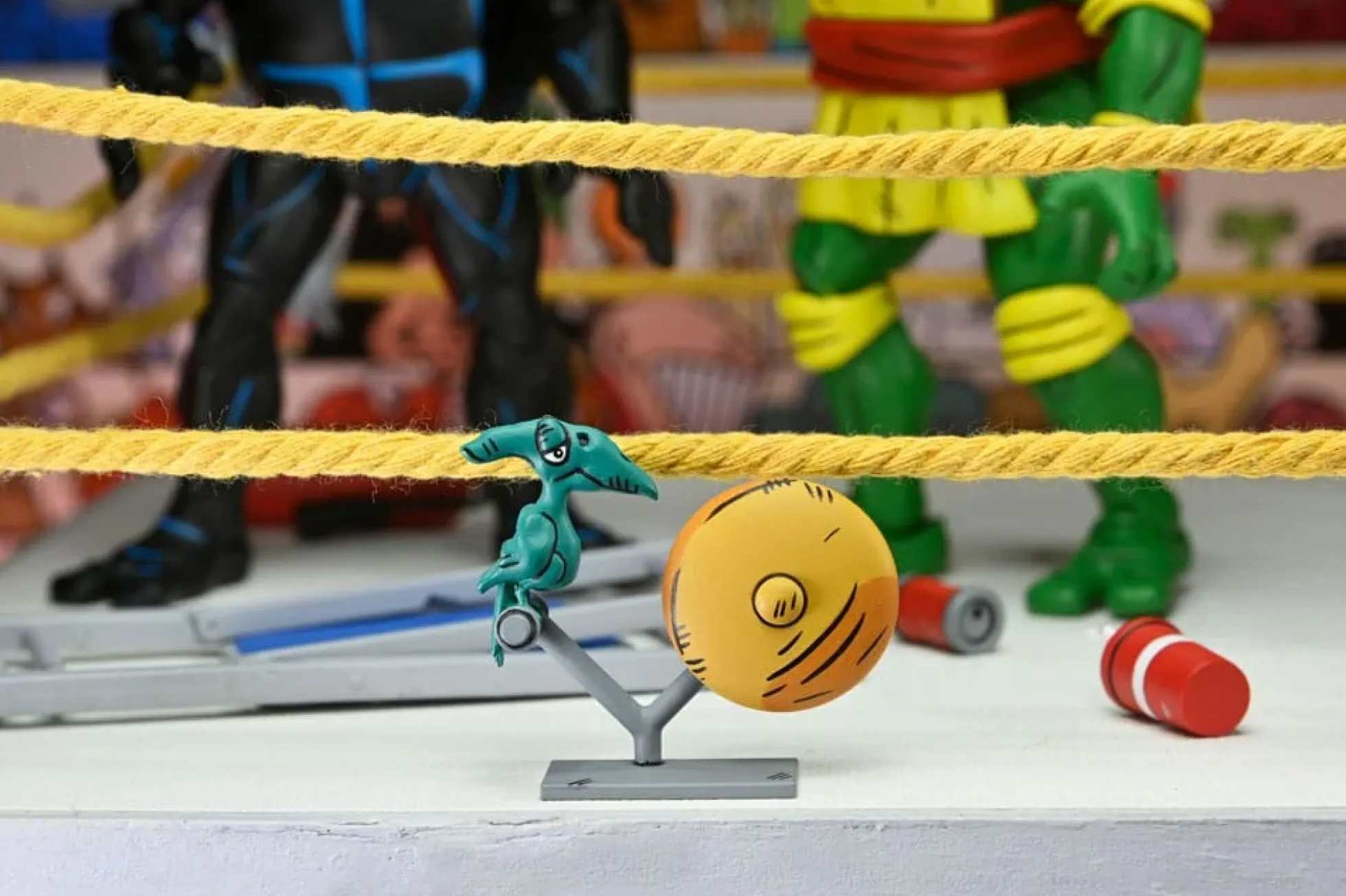 Teenage Mutant Ninja Turtles Stump Wrestling Actionfiguren 4er-Pack (Archie Comics)