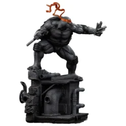 Teenage Mutant Ninja Turtles Art Scale Statue 1/10 Black and White