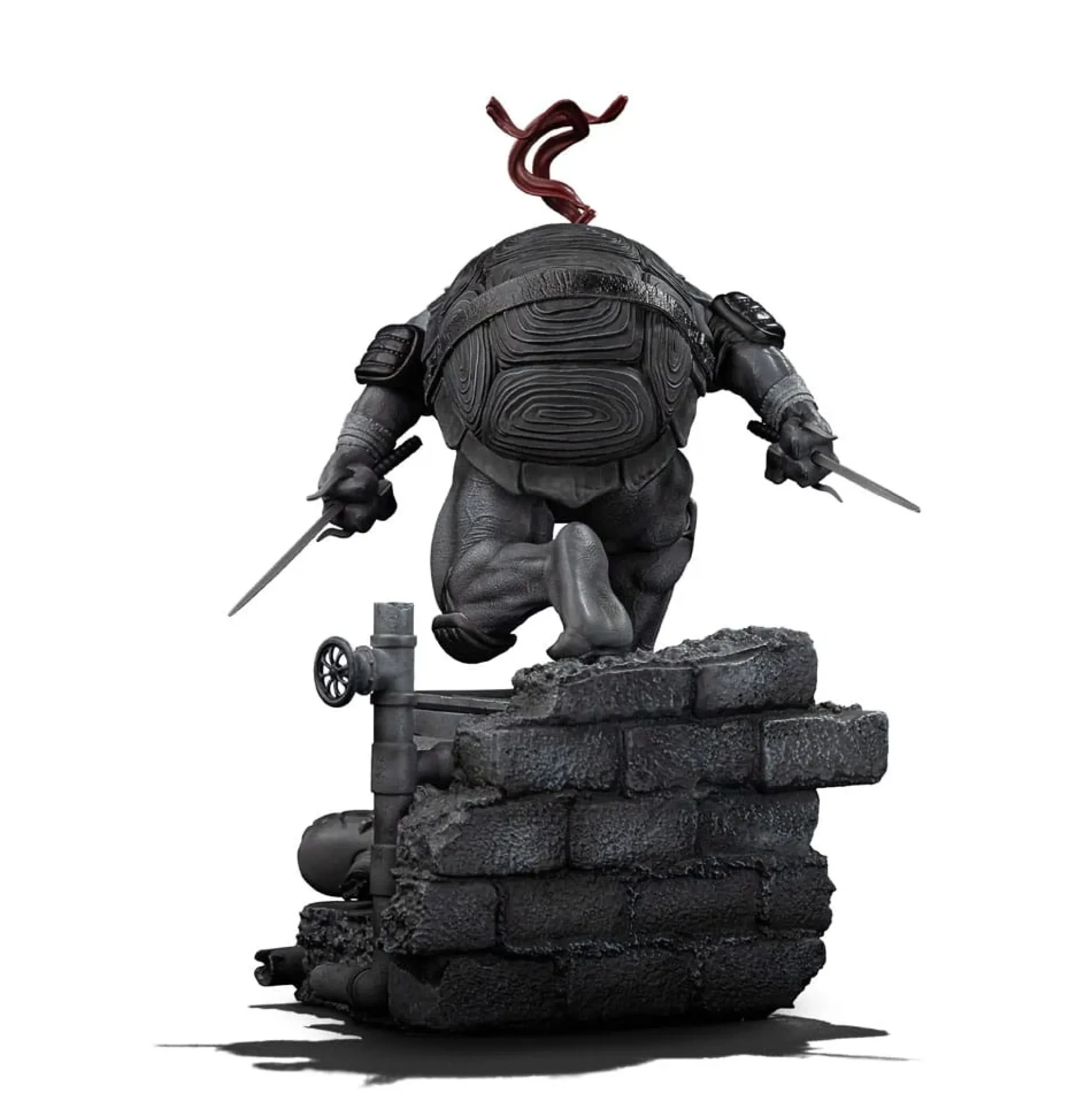 Teenage Mutant Ninja Turtles Art Scale Statue 1/10 Black and White