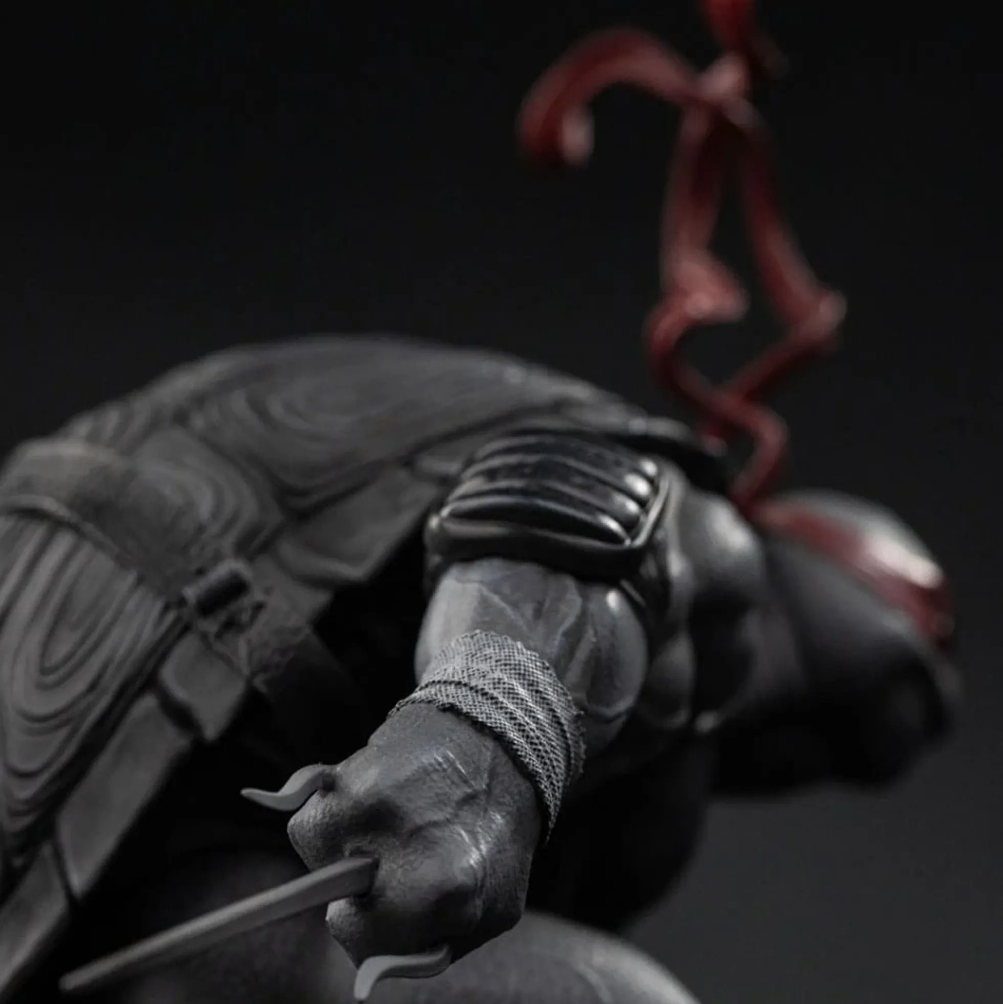Teenage Mutant Ninja Turtles Art Scale Statue 1/10 Black and White