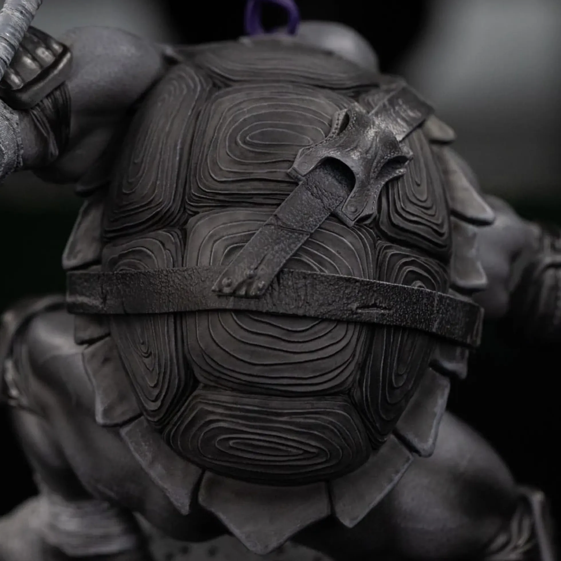 Teenage Mutant Ninja Turtles Art Scale Statue 1/10 Black and White