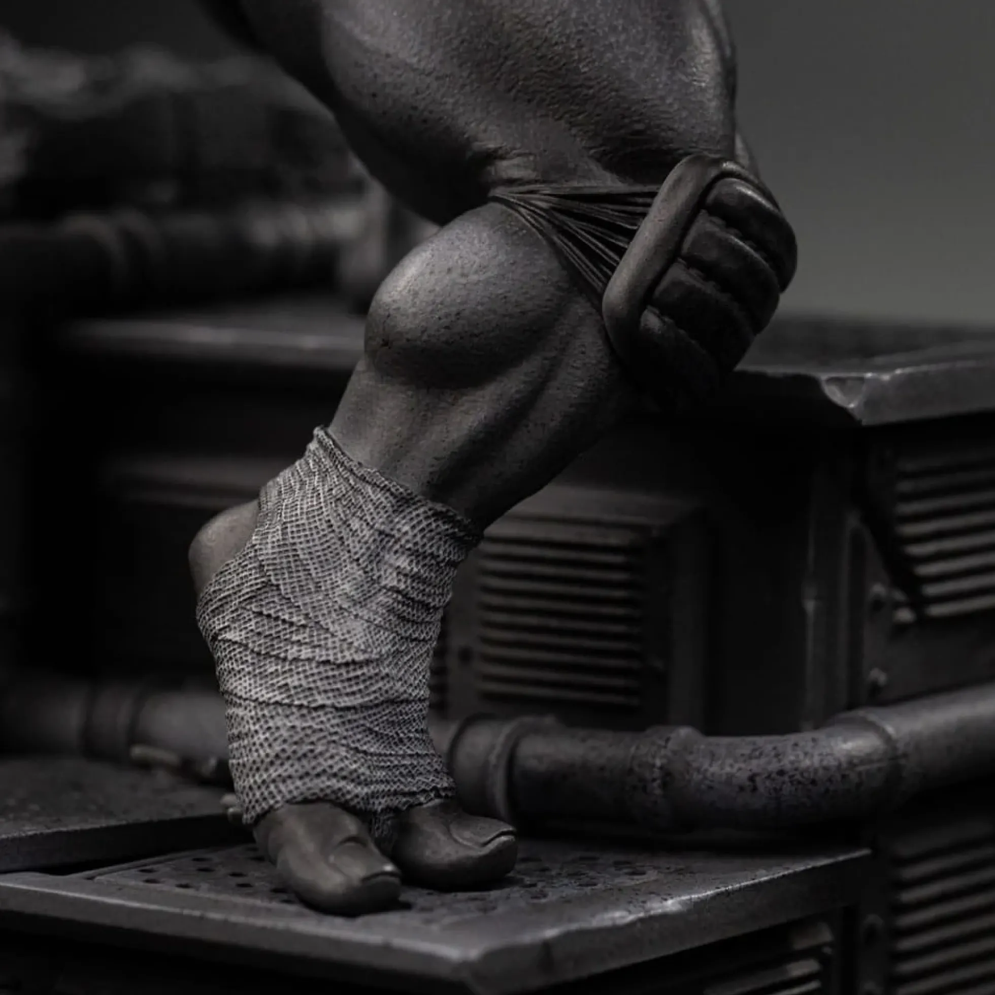 Teenage Mutant Ninja Turtles Art Scale Statue 1/10 Black and White