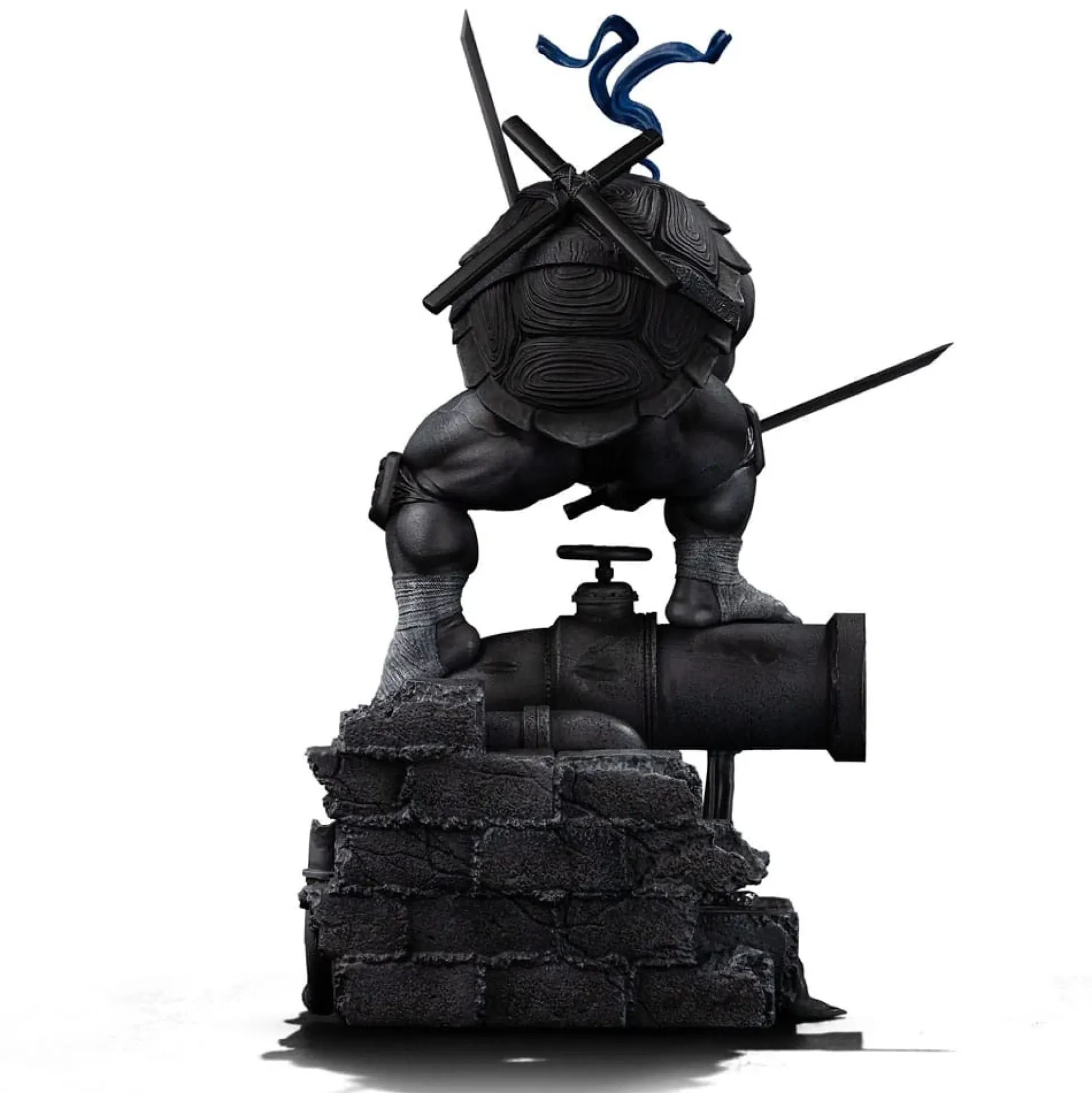 Teenage Mutant Ninja Turtles Art Scale Statue 1/10 Black and White