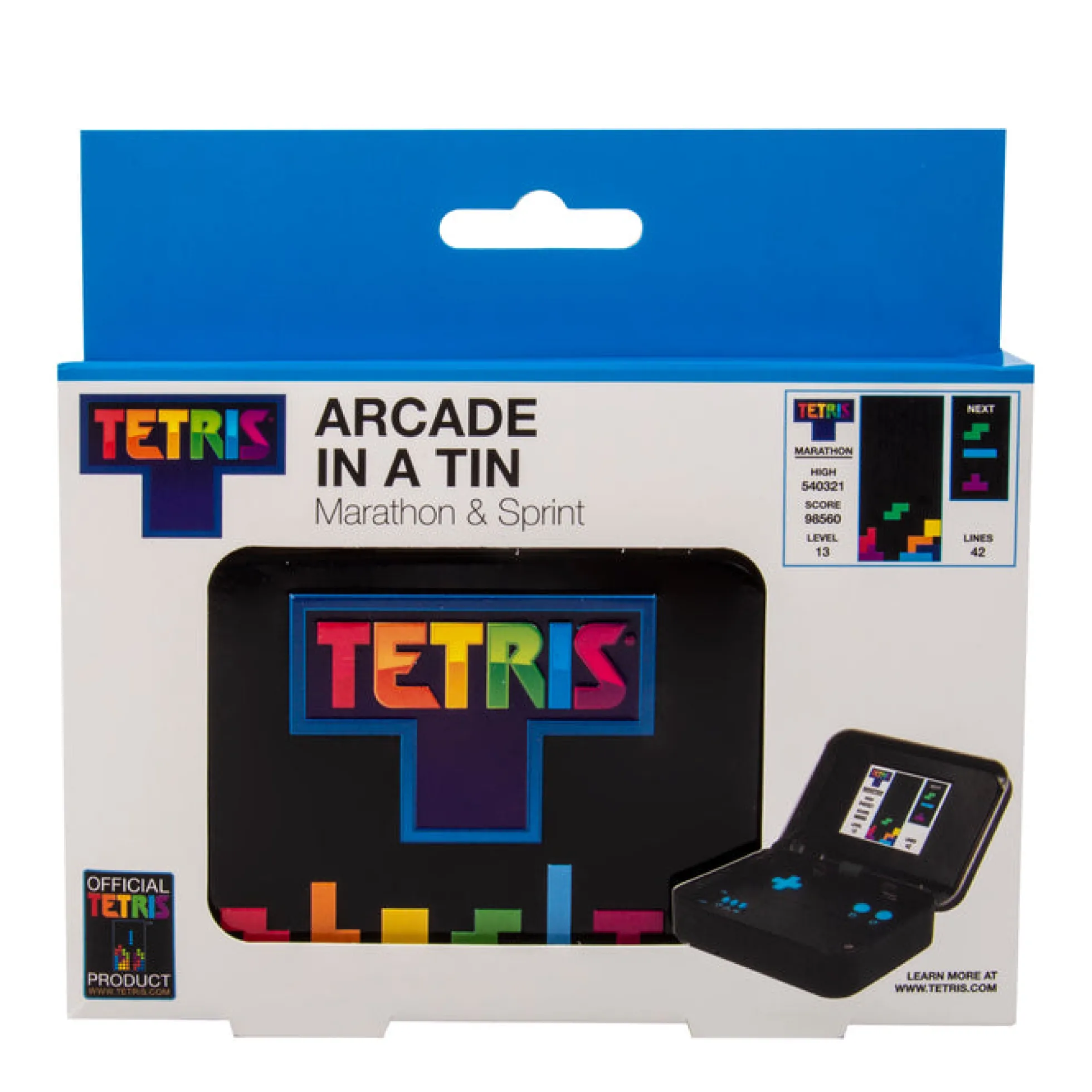 Tetris Arcade aus der Dose