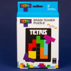Tetris Tetrimino Knobelspiel aus Holz