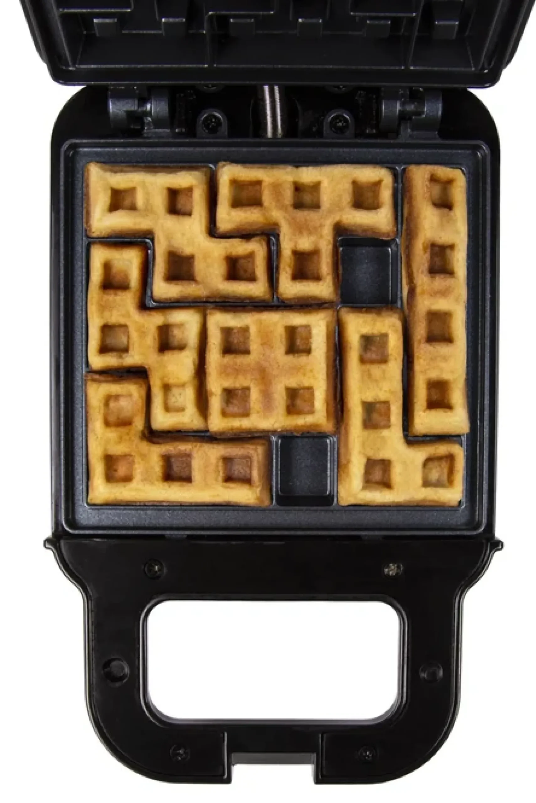 Tetris Waffeleisen für alle sieben Tetrimino-Formen