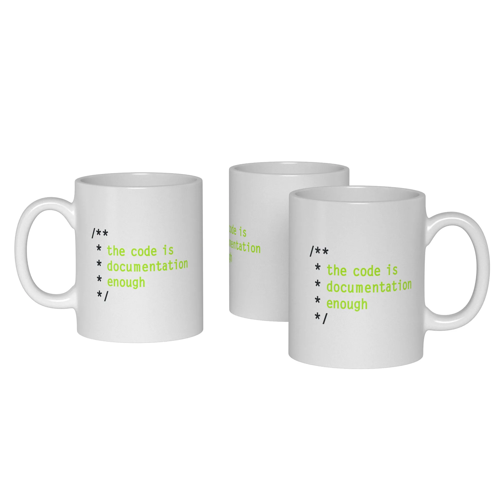 The Code Is Documentation Enough Becher