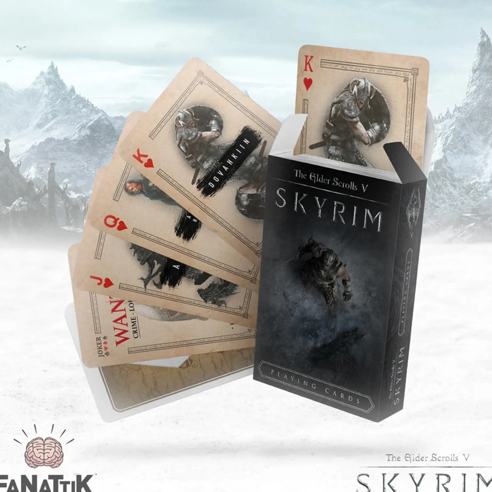 The Elder Scrolls V Skyrim Spielkarten