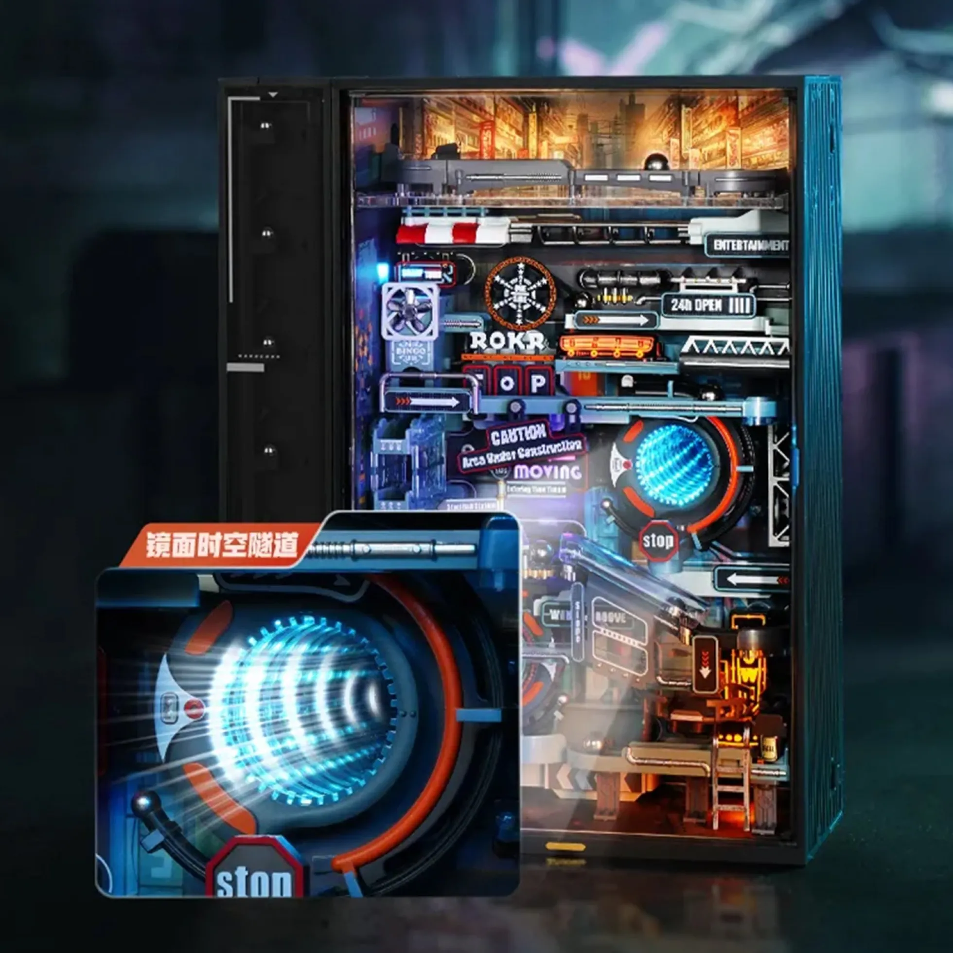The Last City Cyberpunk Murmelbahn Bausatz