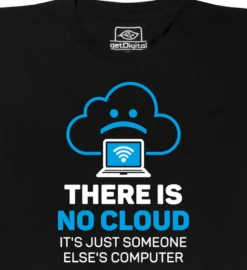 There is no cloud
