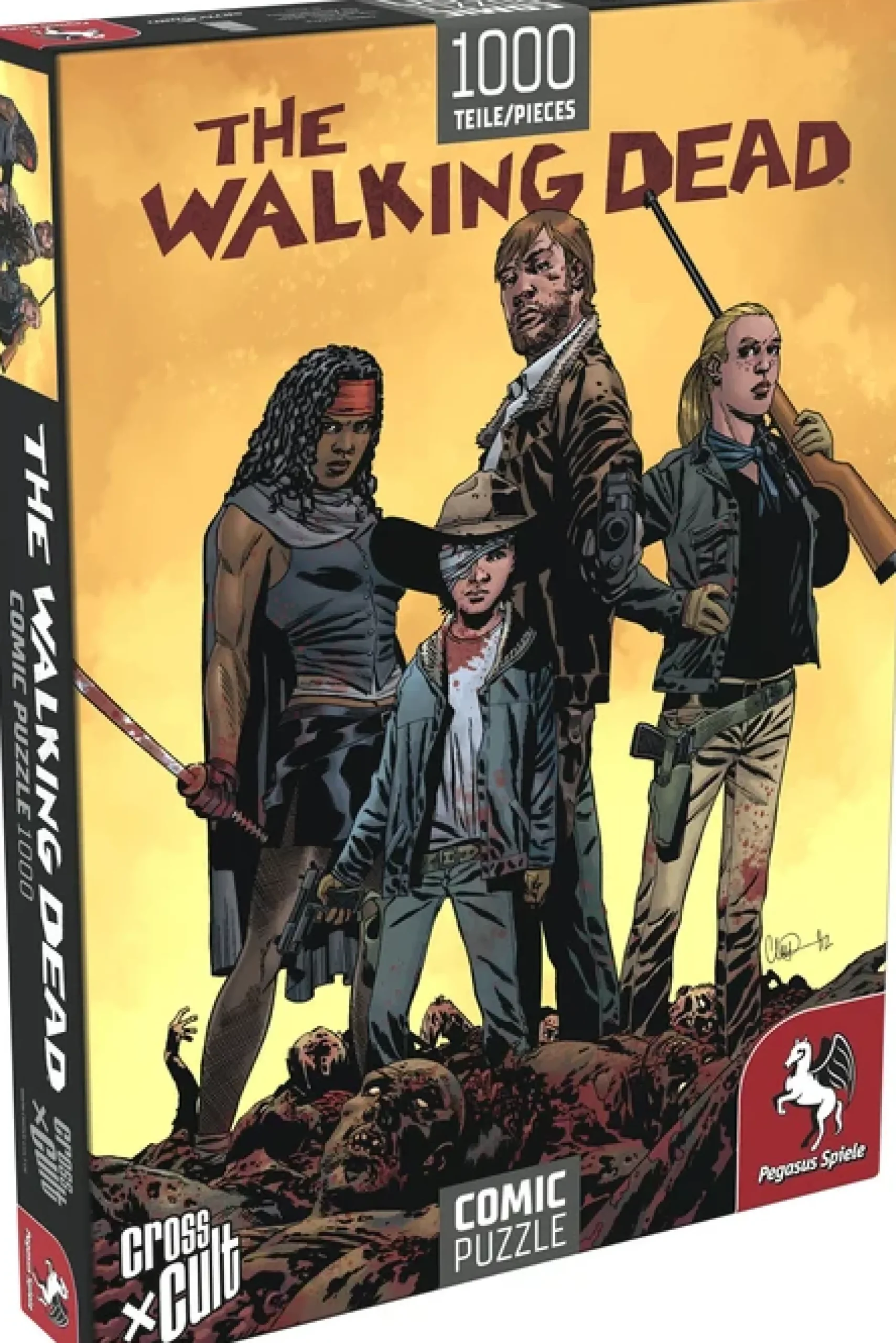 The Walking Dead Comic-Puzzle: Die Zombiejäger