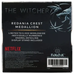 The Witcher Medaille Wappen von Redanien