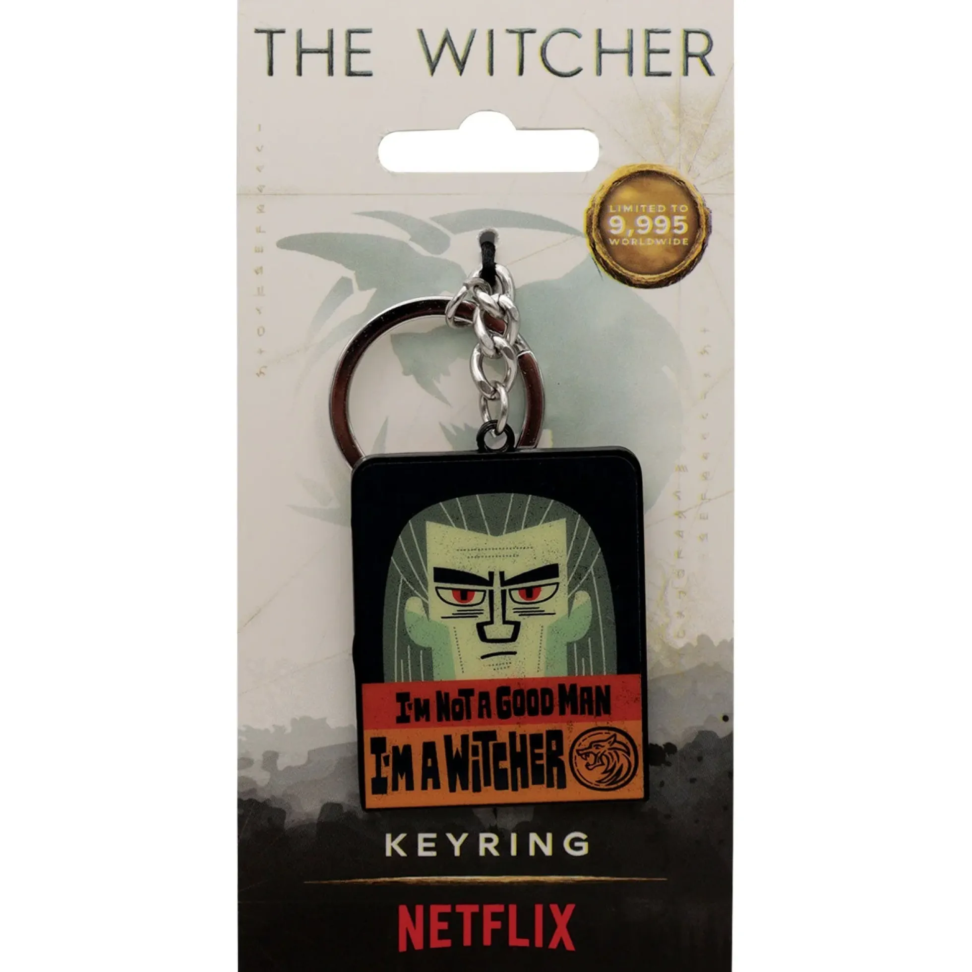 The Witcher Schlüsselanhänger Geralt und Plötze