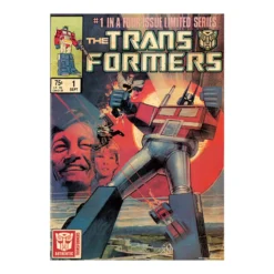 Transformers Kunstdruck zum 40. Jubiläum limitiert