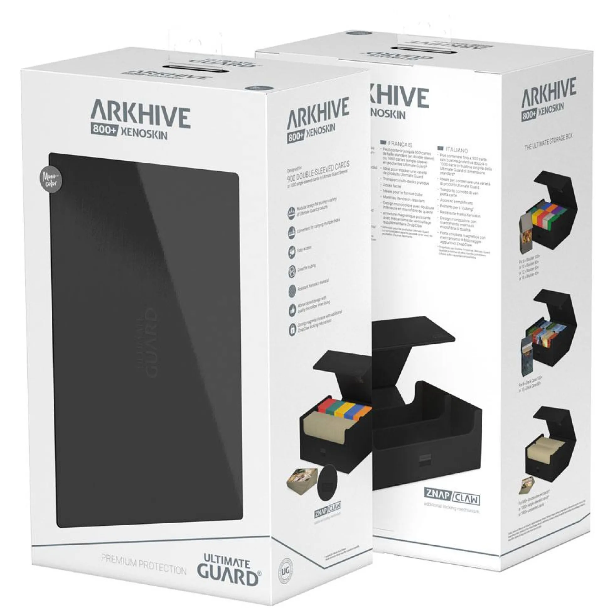 Ultimate Guard Arkhive 800+ Xenoskin Kartenbox einfarbig