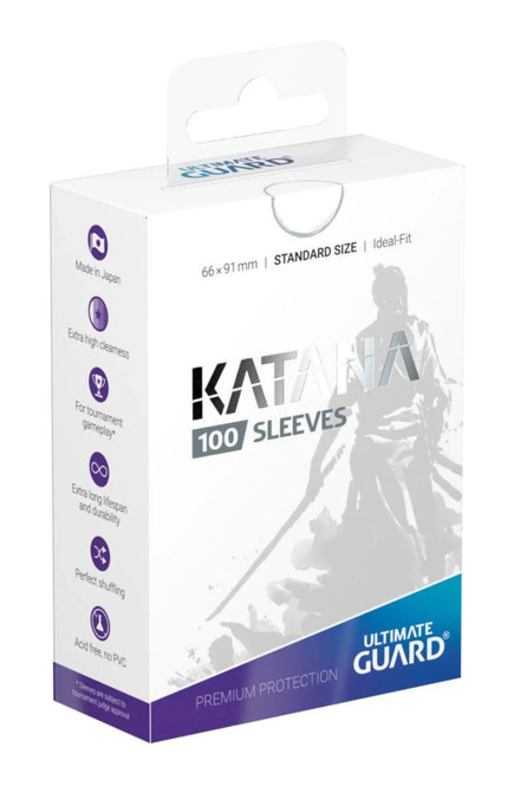 Ultimate Guard Katana Sleeves Kartenhüllen, 100 Stück in Standardgröße