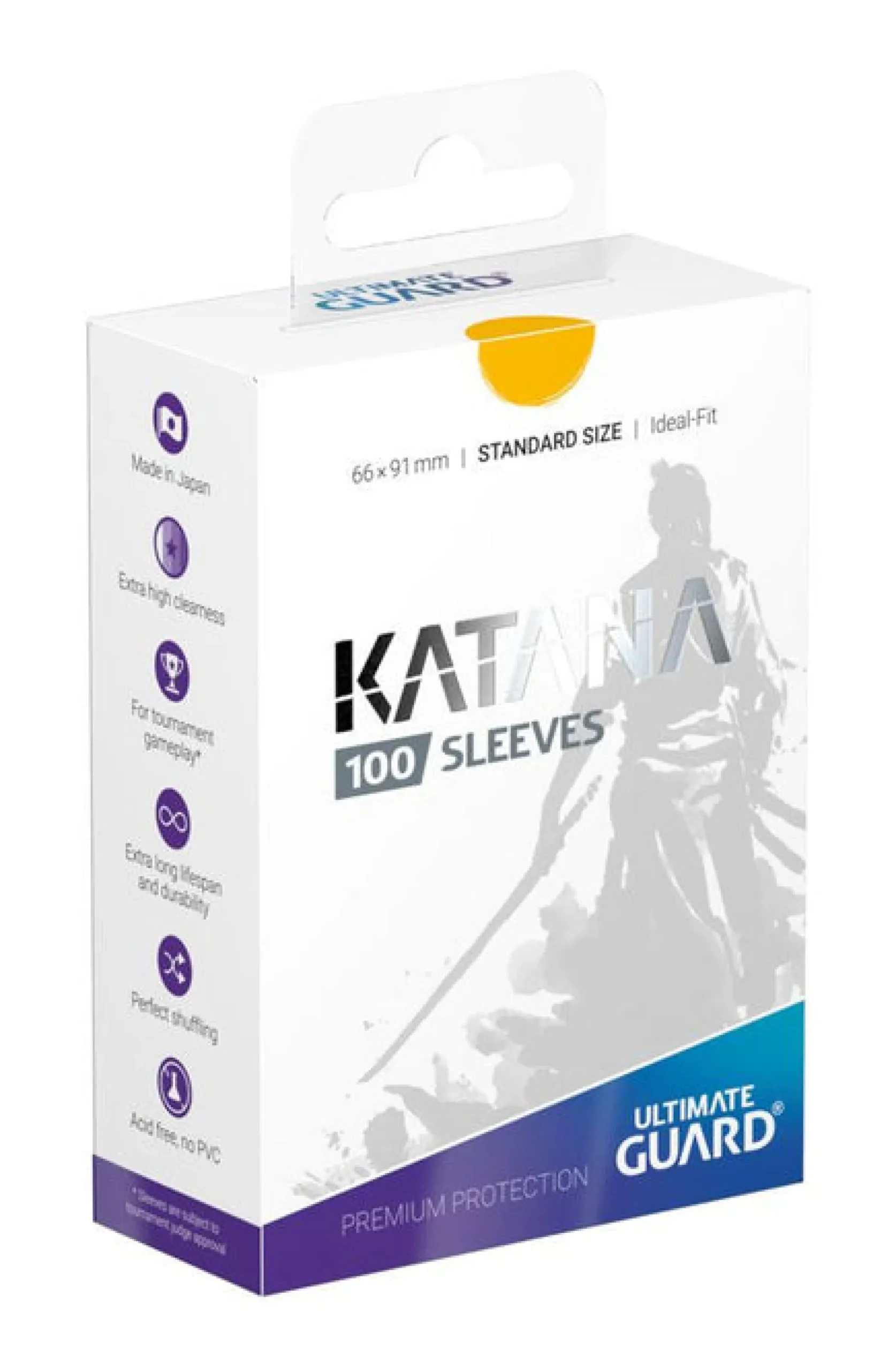 Ultimate Guard Katana Sleeves Kartenhüllen, 100 Stück in Standardgröße