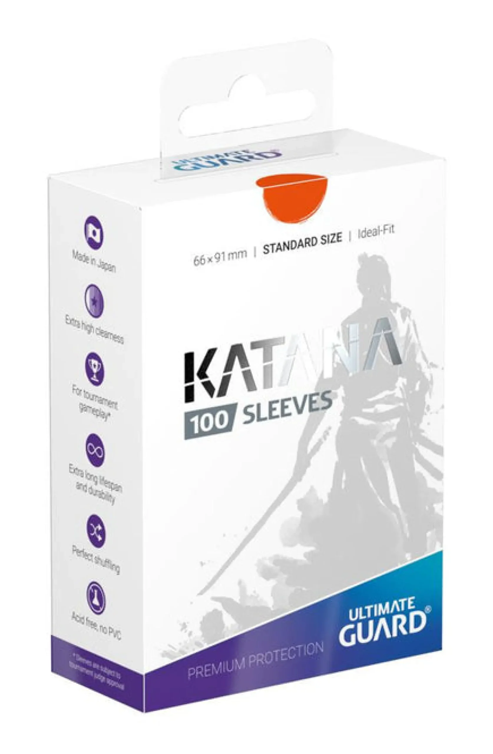 Ultimate Guard Katana Sleeves Kartenhüllen, 100 Stück in Standardgröße