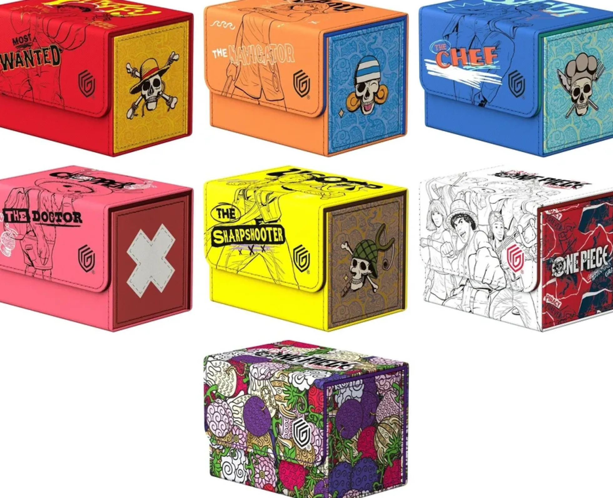 Ultimate Guard Sidewinder 80+ Xenoskin Deckbox Netflix One Piece