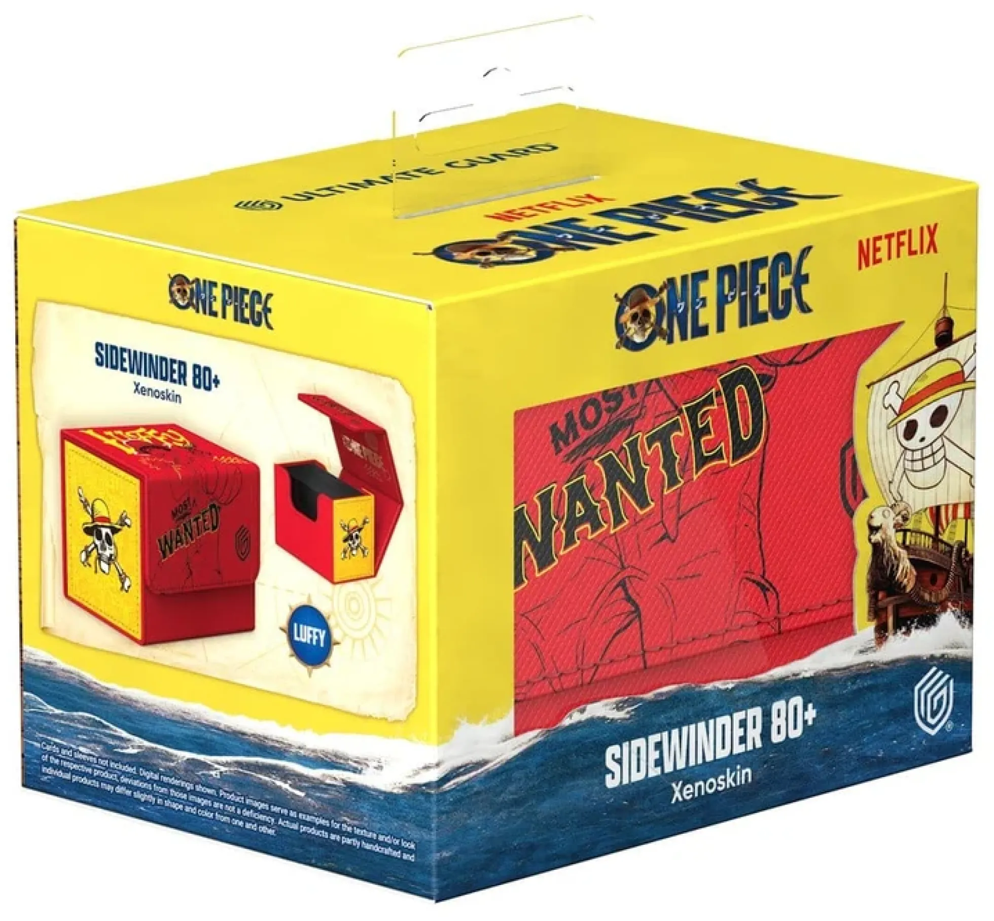 Ultimate Guard Sidewinder 80+ Xenoskin Deckbox Netflix One Piece