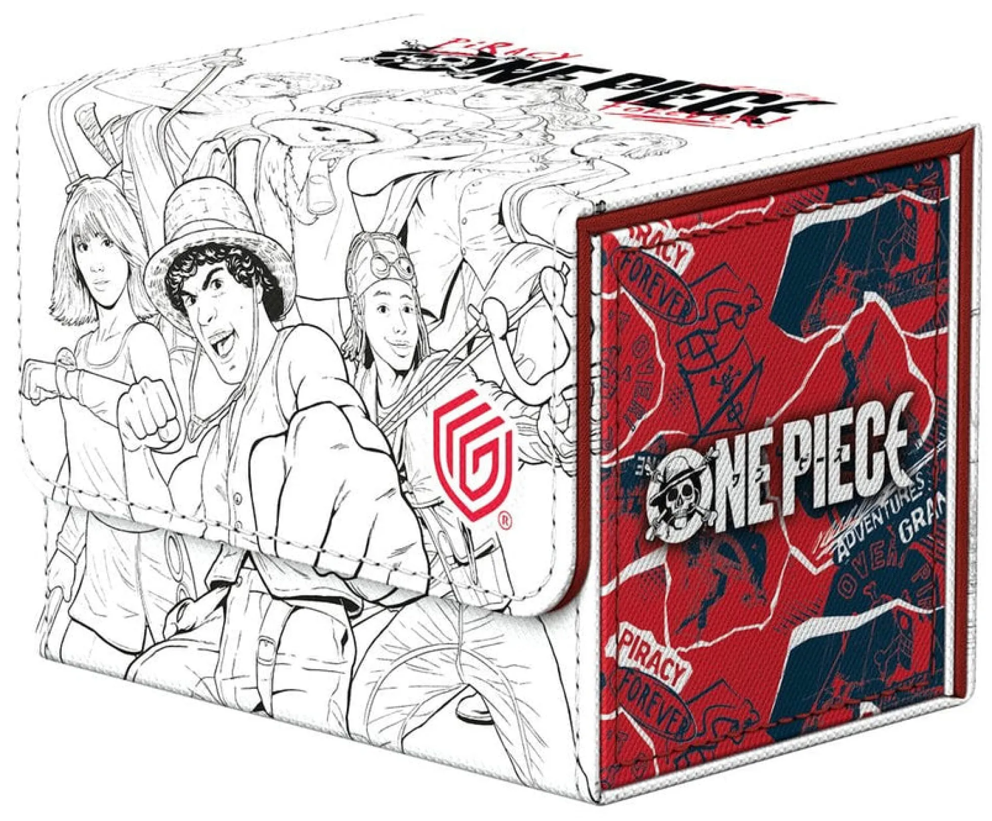 Ultimate Guard Sidewinder 80+ Xenoskin Deckbox Netflix One Piece