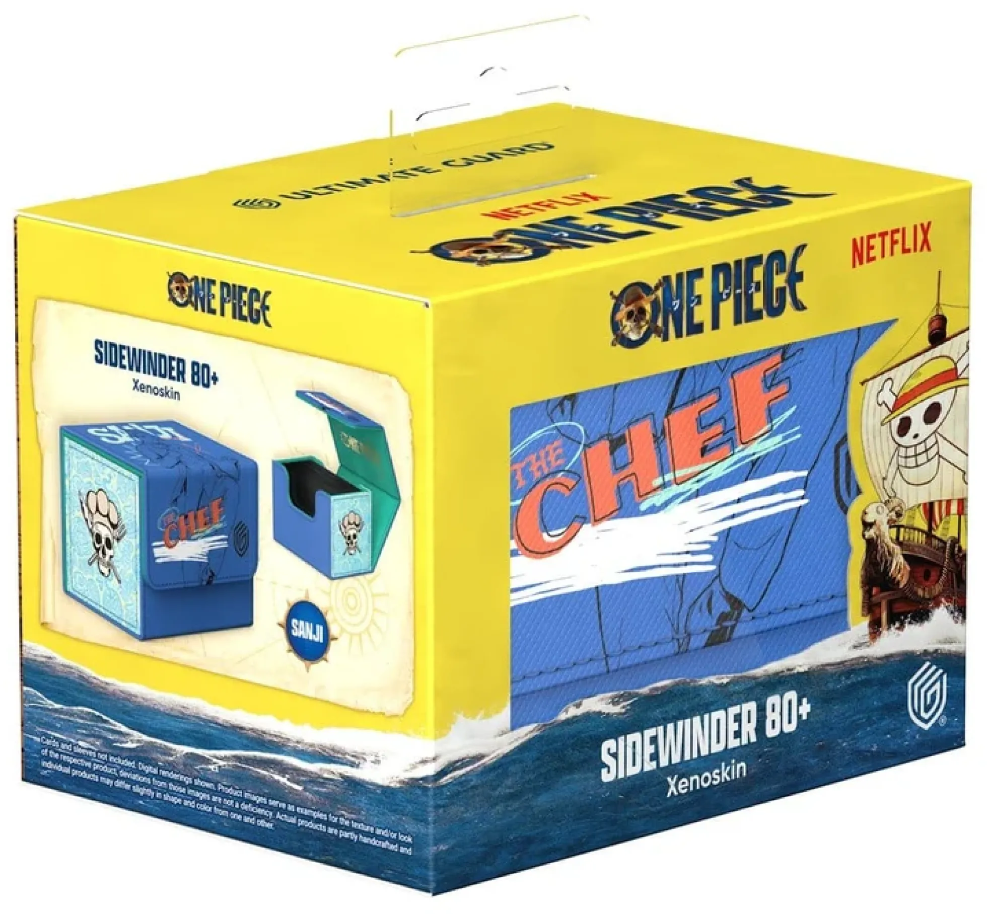 Ultimate Guard Sidewinder 80+ Xenoskin Deckbox Netflix One Piece
