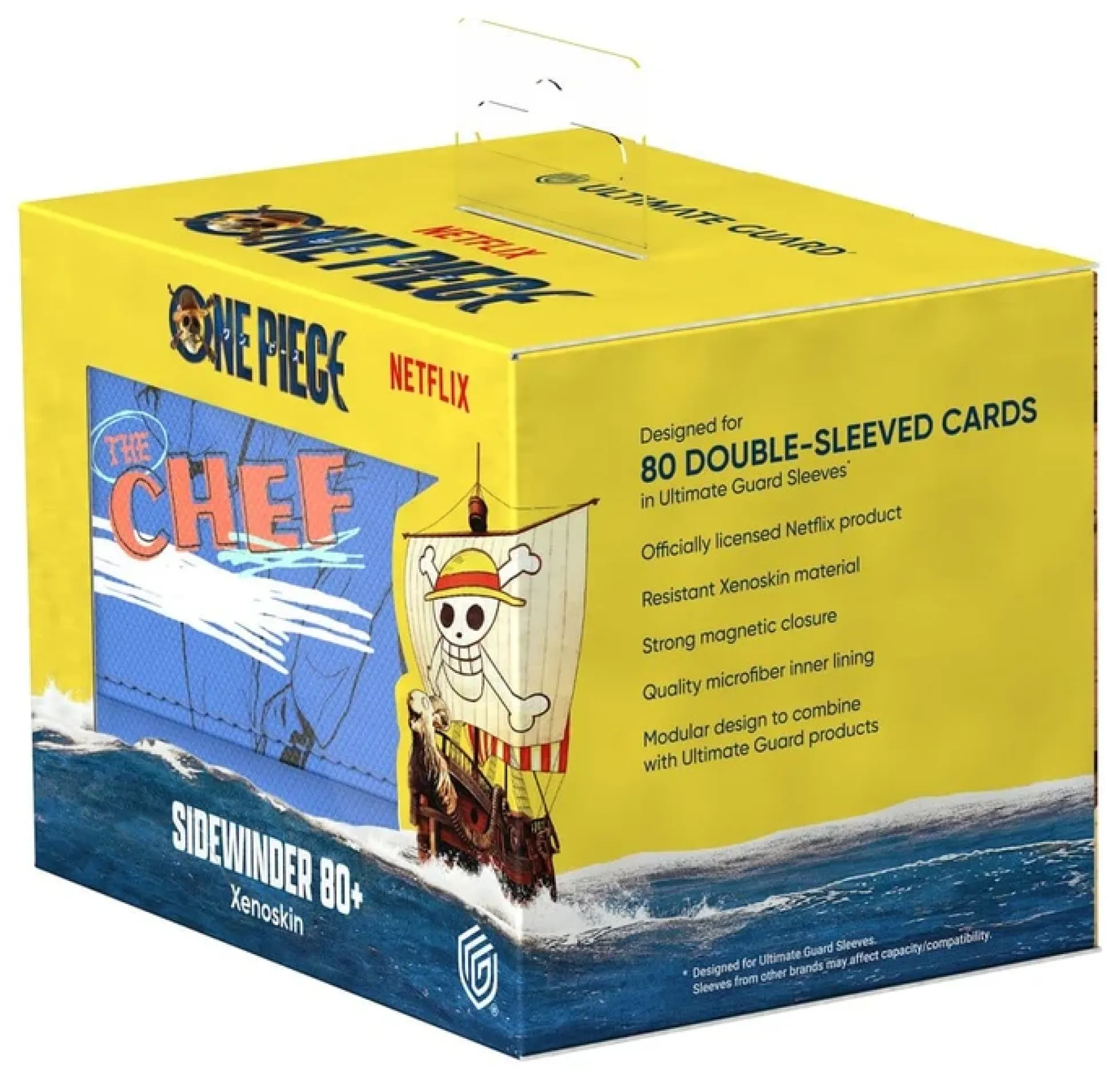 Ultimate Guard Sidewinder 80+ Xenoskin Deckbox Netflix One Piece