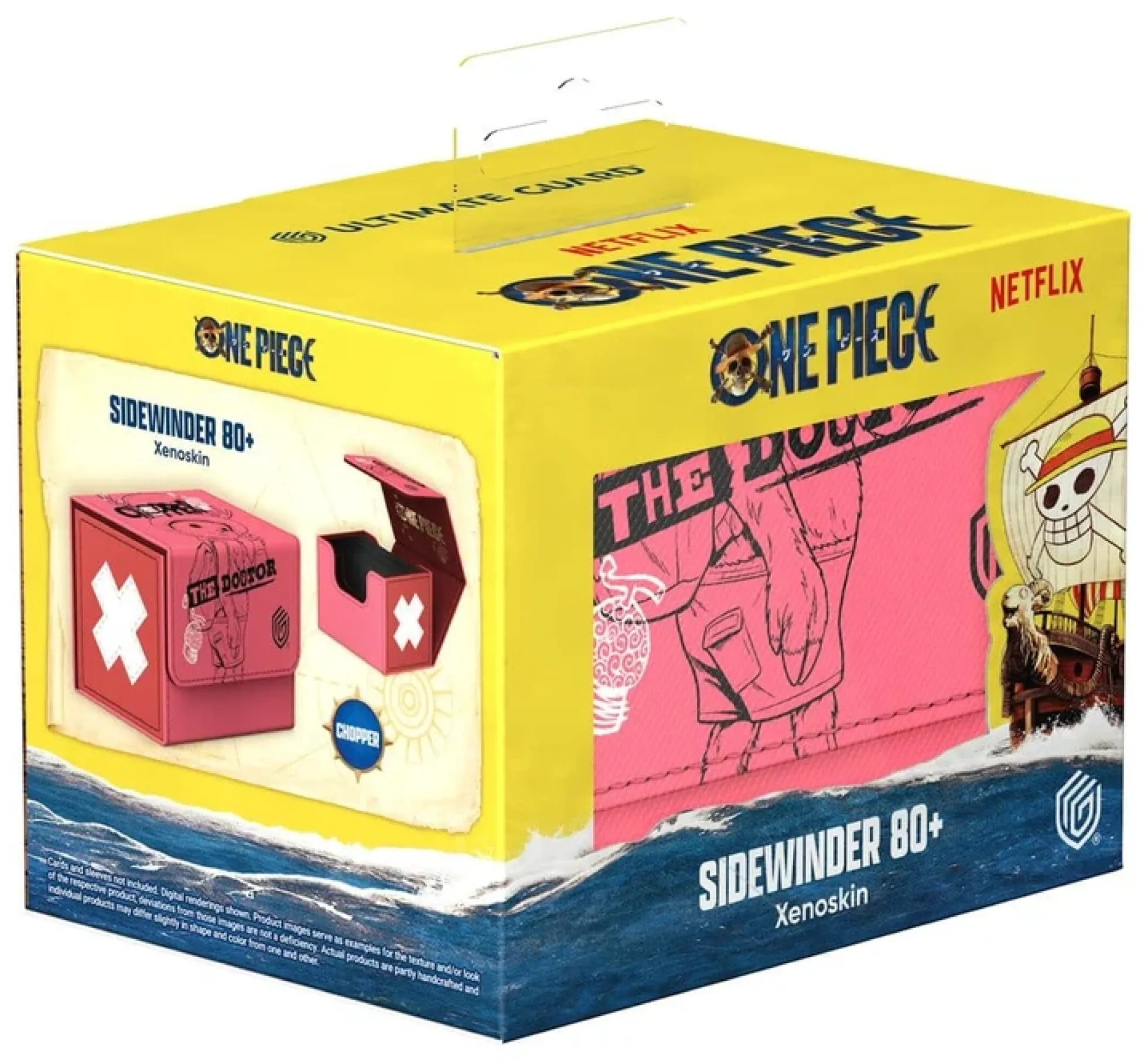Ultimate Guard Sidewinder 80+ Xenoskin Deckbox Netflix One Piece