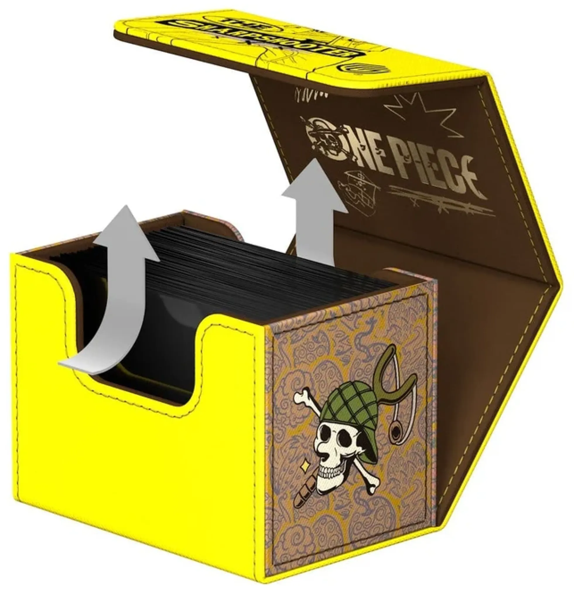 Ultimate Guard Sidewinder 80+ Xenoskin Deckbox Netflix One Piece