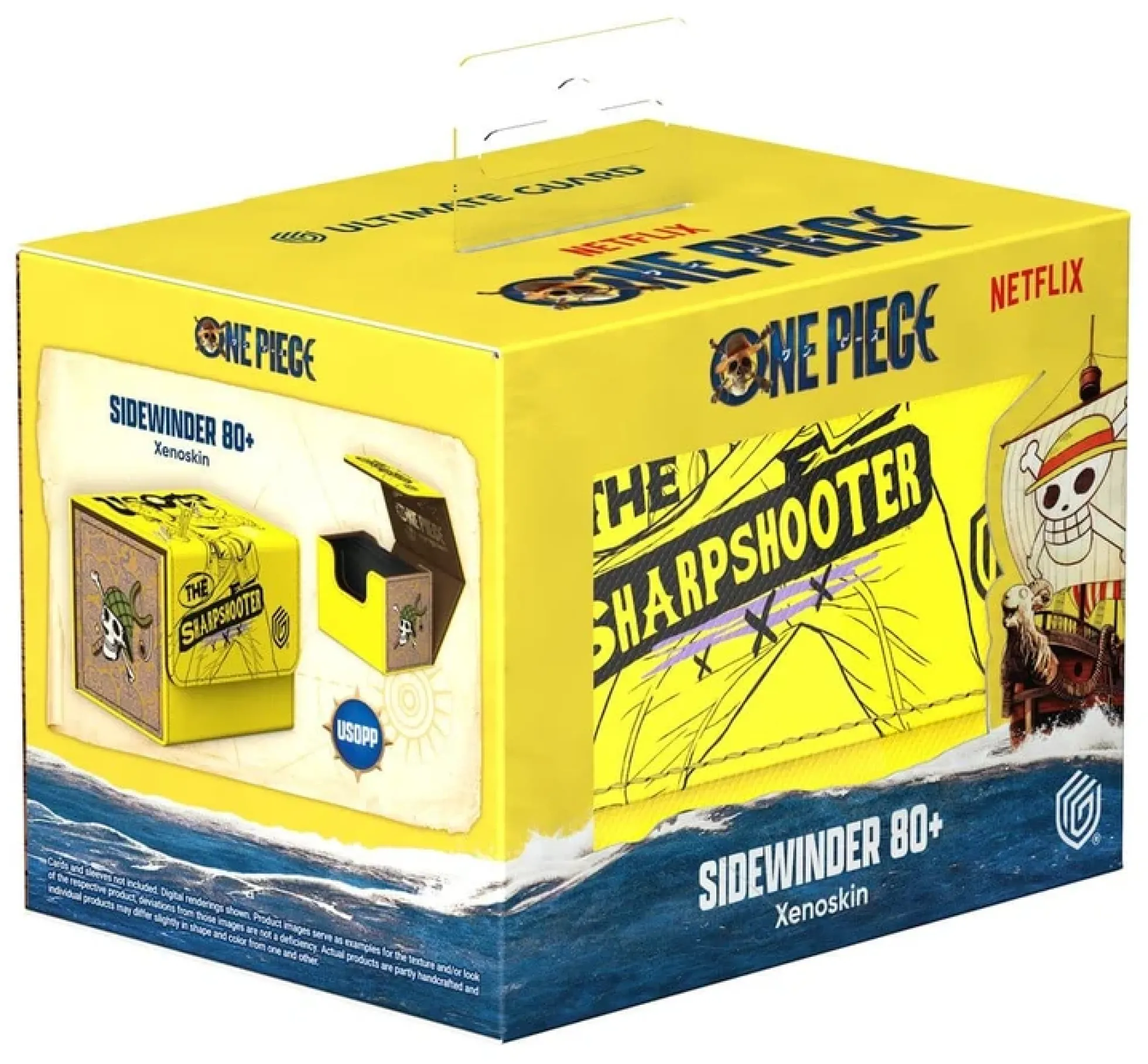 Ultimate Guard Sidewinder 80+ Xenoskin Deckbox Netflix One Piece